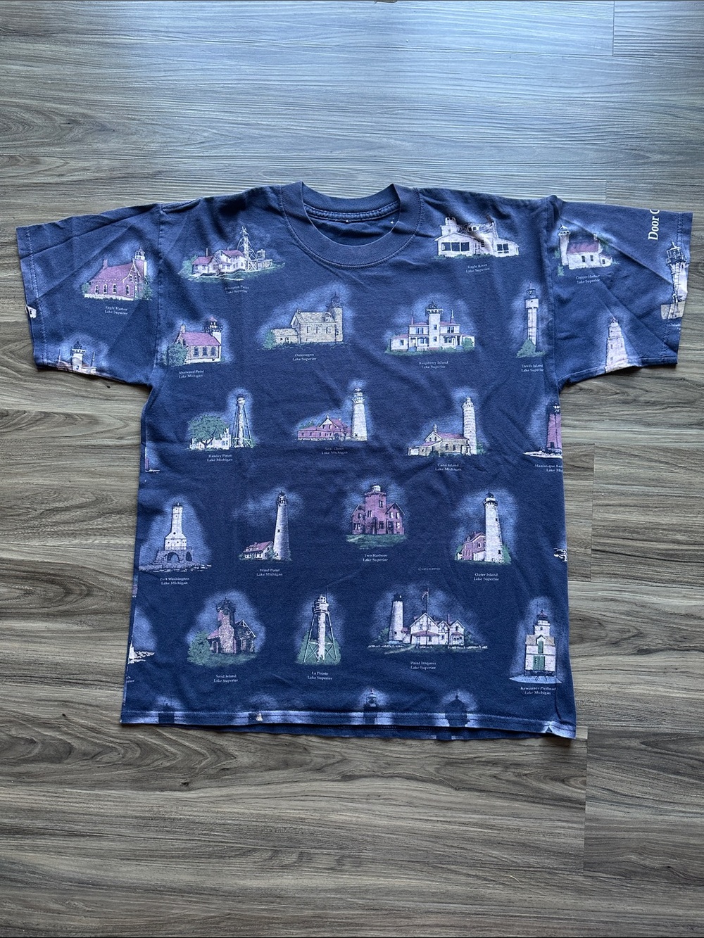 Vintage 90’s Lighthouse AOP Tee